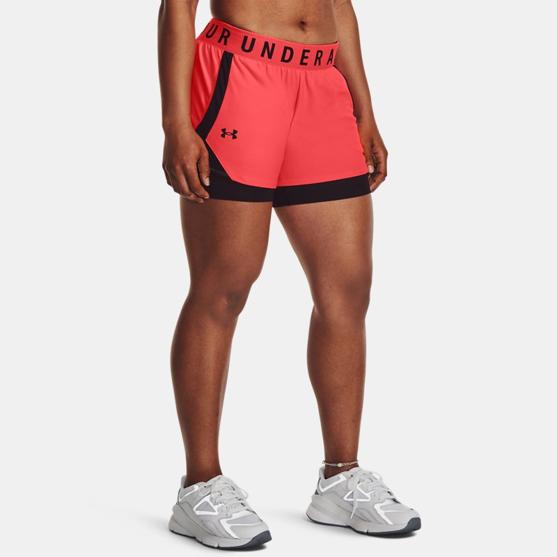 Women's  Under Armour  Play Up 2-in-1 Shorts Beta / Black / Black XS